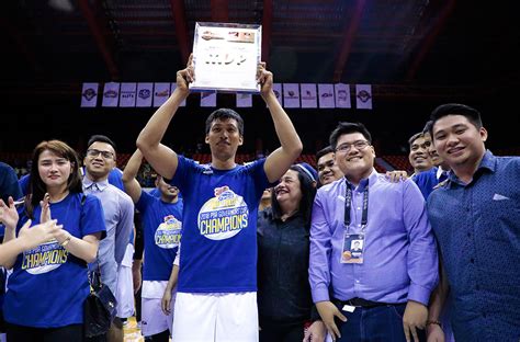 Mark Barroca wins PBA Governors’ Cup Finals MVP.